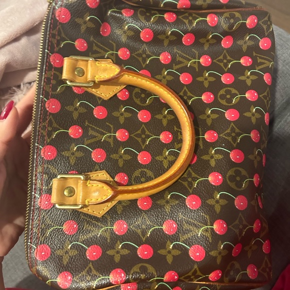 Louis Vuitton monogram cerises speedy 25 LIMITED EDITION - Picture 2 of 5